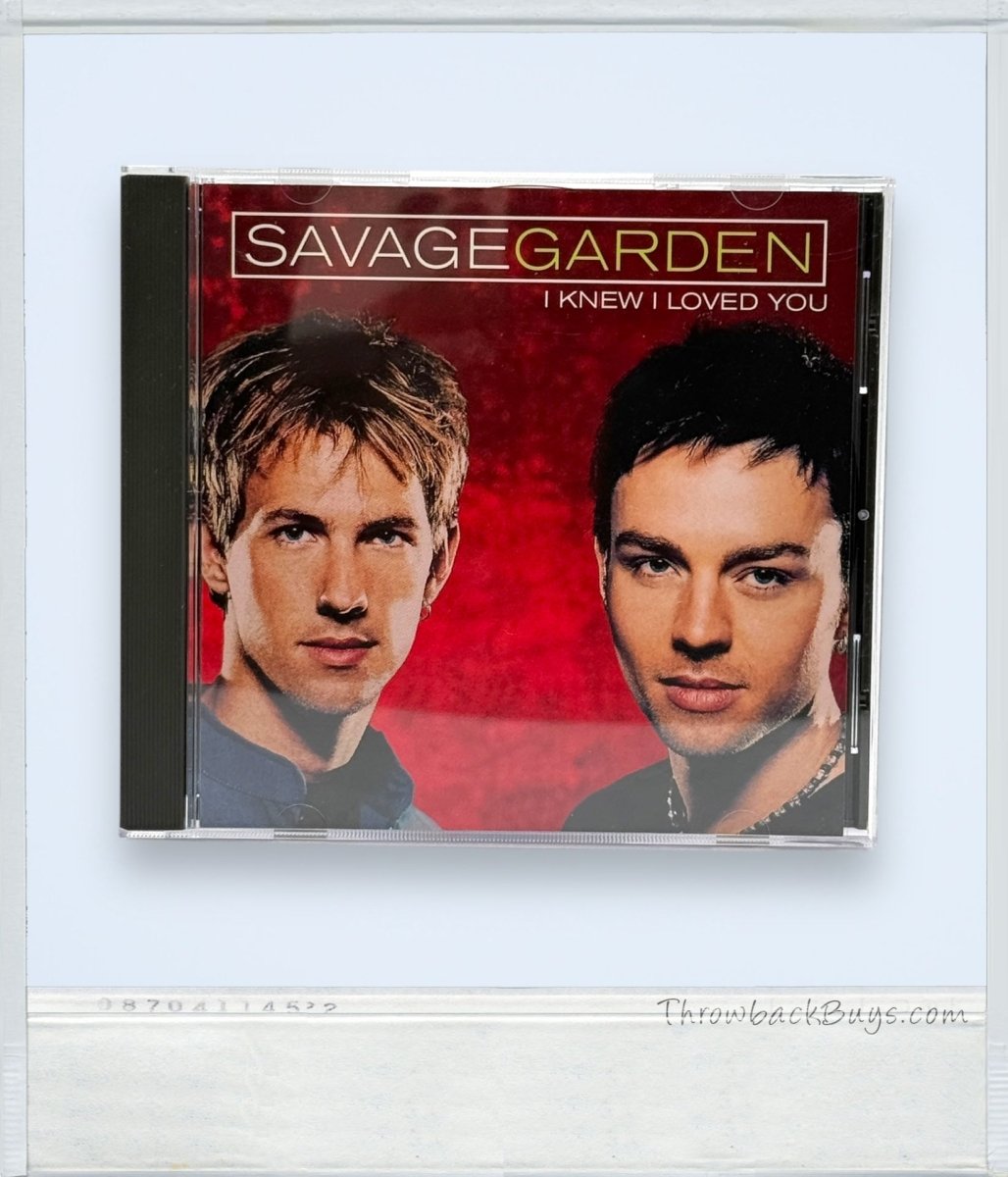 1999 - Savage Garden: I Knew I Loved You CD (Single) - CDs - ThrowbackBuys - ThrowbackBuys