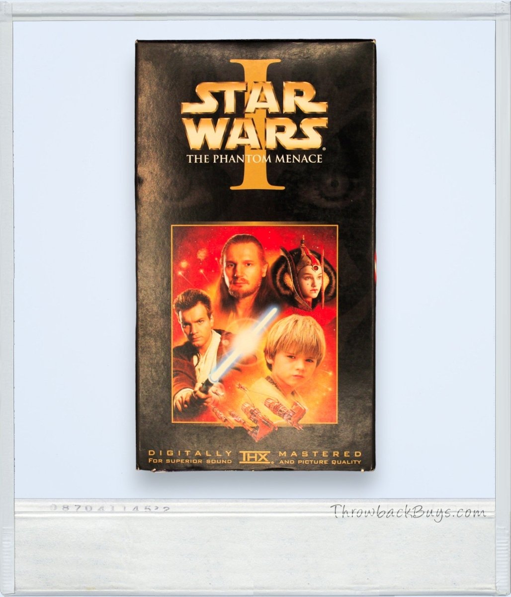 1999 - Star Wars Episode 1: The Phantom Menace VHS - VHS - ThrowbackBuys - ThrowbackBuys