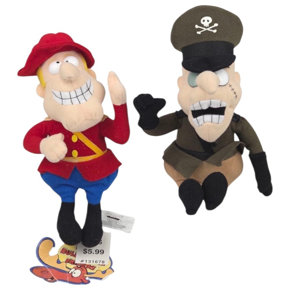 1999 – The Adventures of Rocky and Bullwinkle 9” Plush Set – Stuffins - Plushies - ThrowbackBuys - A N E 1 Stop Shop