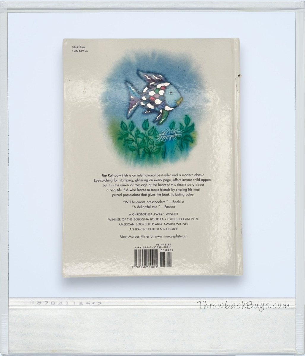 1999 - The Rainbow Fish by Marcus Pfister - Books - ThrowbackBuys - ThrowbackBuys