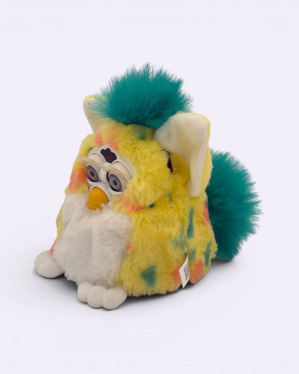 1999 - Tiger Electronics / Hasbro: Confetti Furby Baby, Silver Eyes - RARE - Collectible Toys - ThrowbackBuys -Only90sKidsKnow