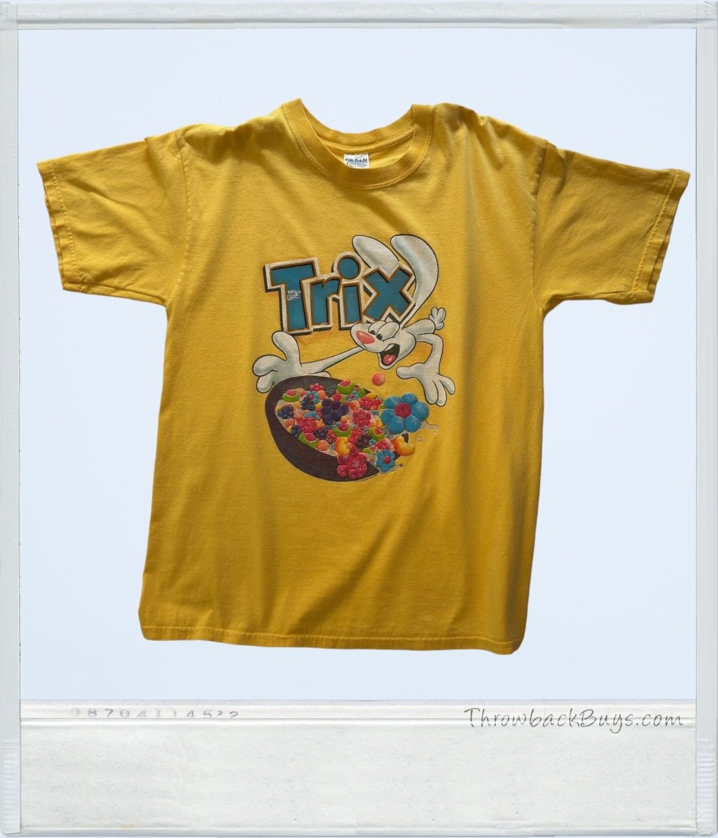1999 - Trix Cereal Promo T-Shirt Large - RARE - T-Shirts - ThrowbackBuys - ThrowbackBuys