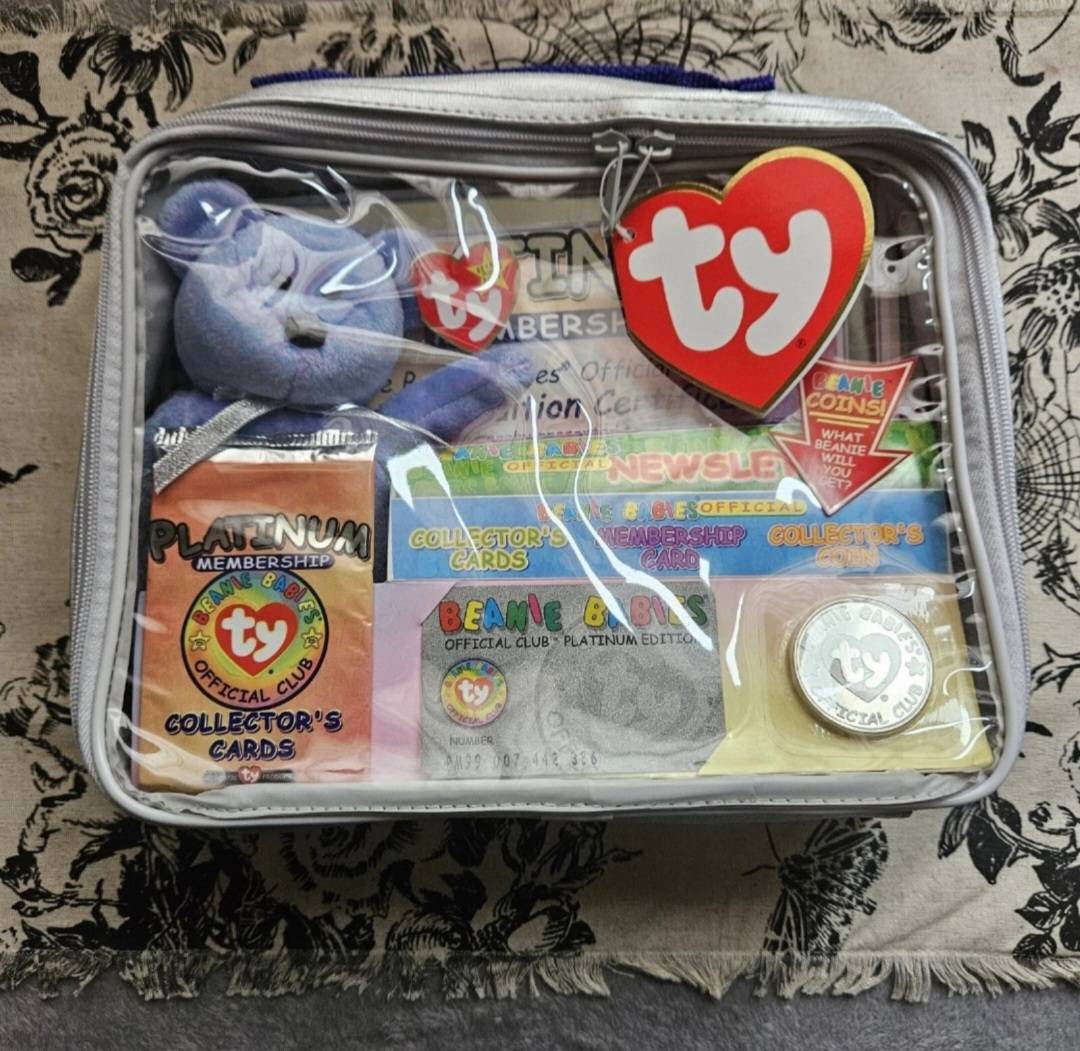 1999 TY Beanie Baby Platinum 2 Membership Official Club Kit - Plushies - ThrowbackBuys - Cloy's Creativity