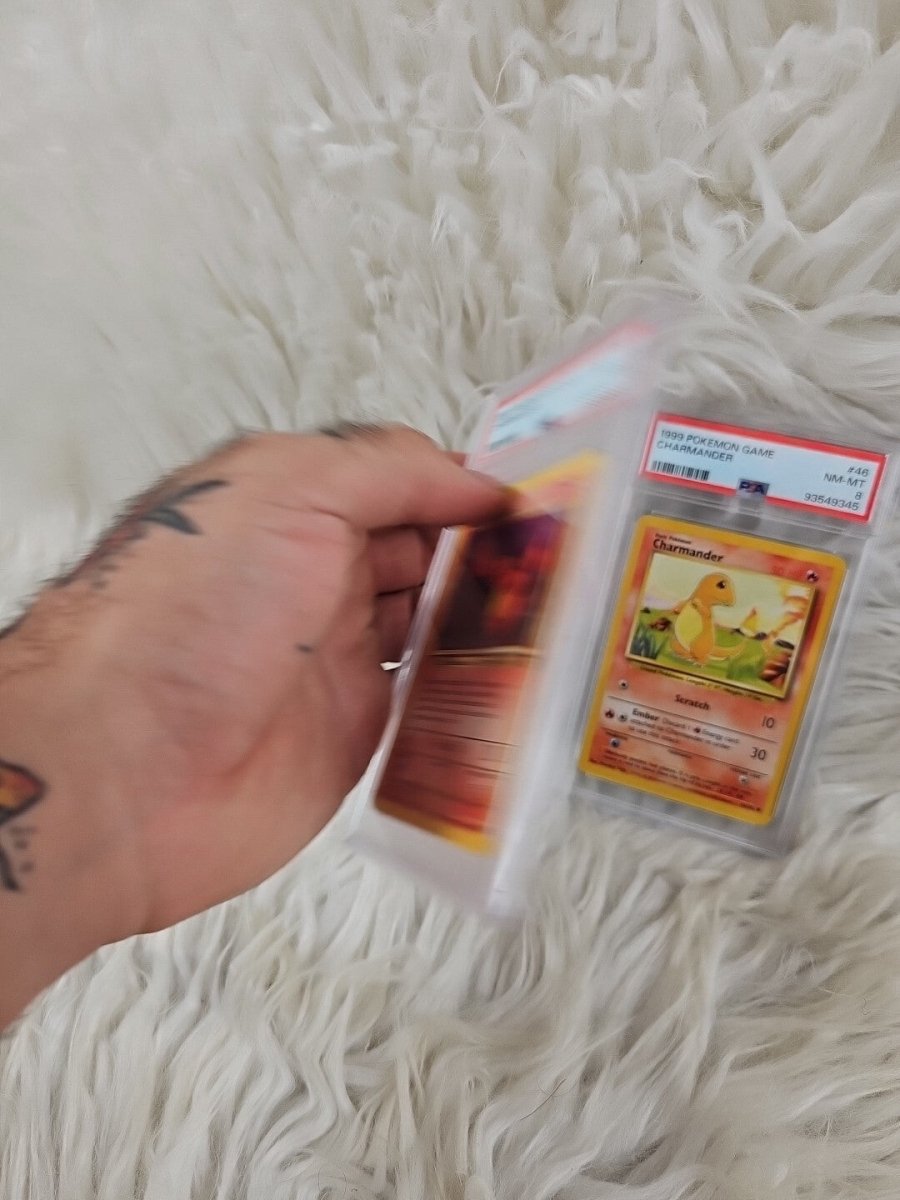 1999/2000 - 2 PSA 8 MINT Pokemon Game Unlimited Base Set Charmander 46 50 Rocket - Trading Cards - ThrowbackBuys - The Thrifty Gypsyy Shop
