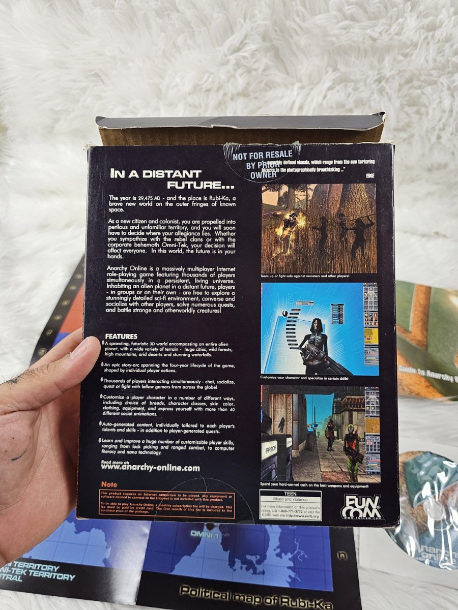 1999/2001 - PC Games: Anarchy Big Box 2001 COMPLETE + Mob Rule 1999 - Video Games - ThrowbackBuys - The Thrifty Gypsyy Shop