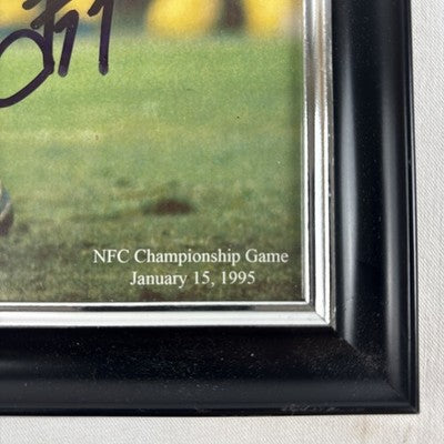 NFL Dallas Cowboys Troy Aikman Signed 8x10 Framed Photo NFC Championship Game