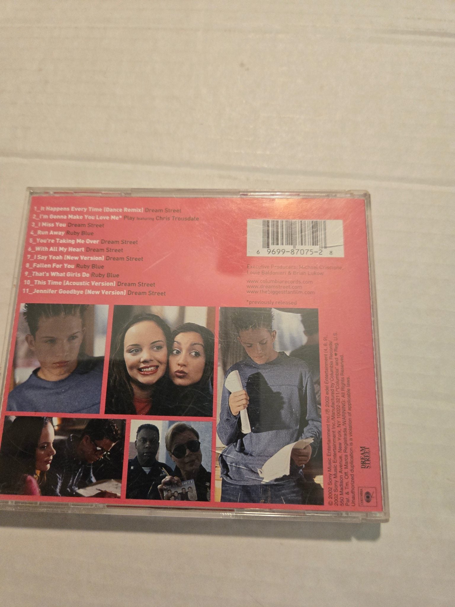 Dream Street The Biggest Fan Movie Soundtrack CD