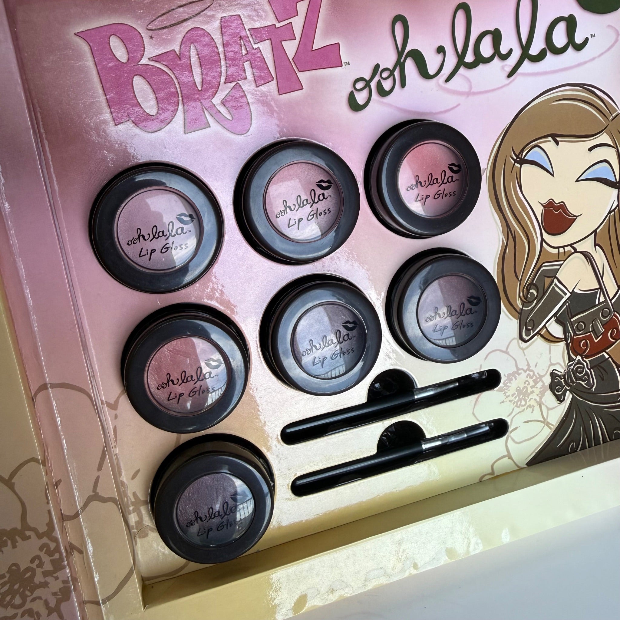 Bratz Ooh La La Makeup Lip Gloss Kit 2005