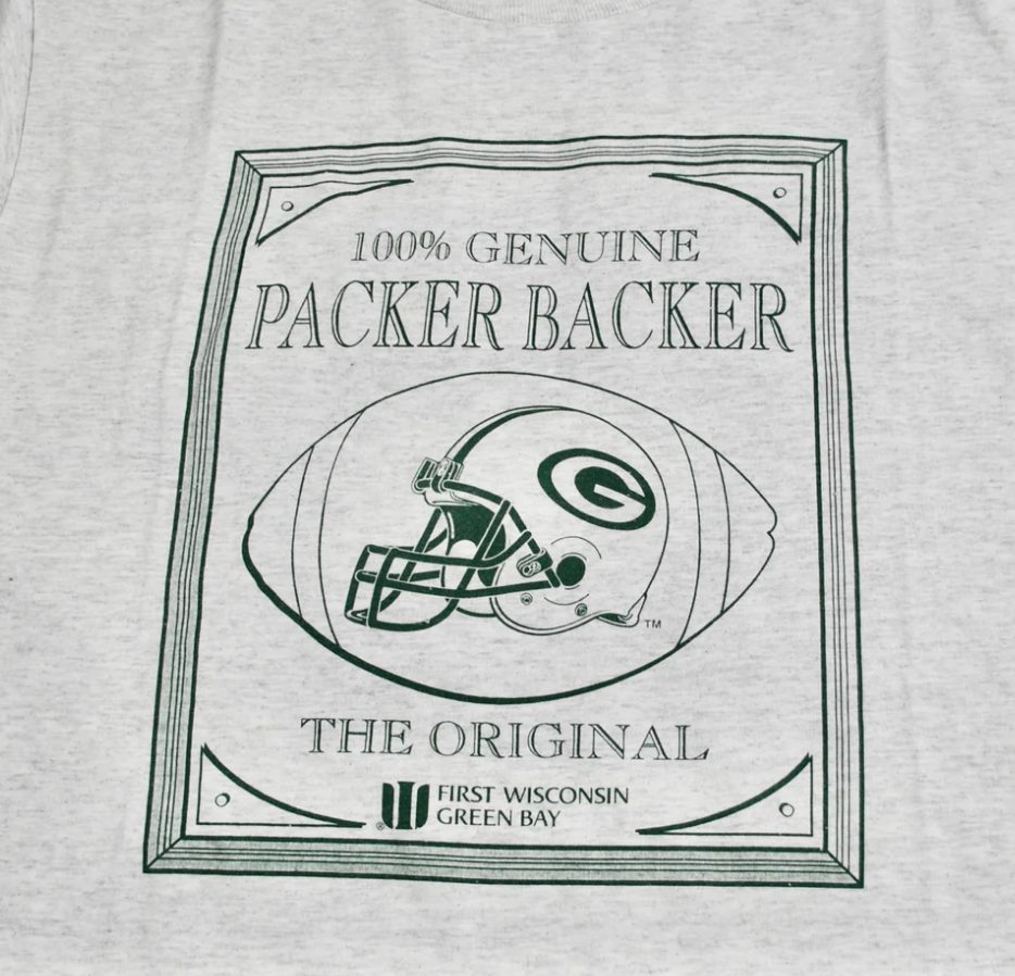 Vintage Green Bay Packers 90s Shirt Size Large