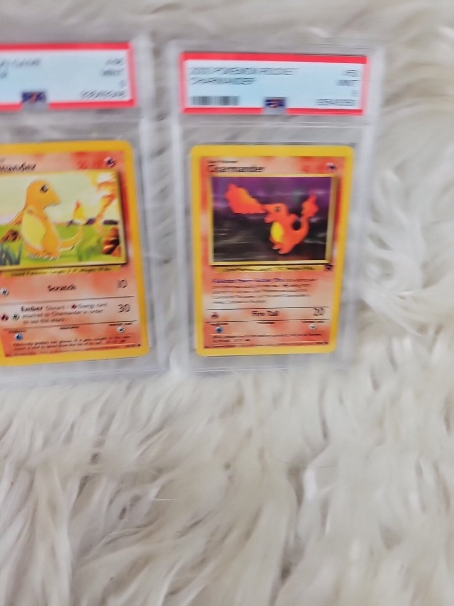 2 1999 And 2000 POKEMON GAME 46 50 CHARMANDER PSA 9 Mint Unlimited Base Set - Trading Cards - ThrowbackBuys - The Thrifty Gypsyy Shop