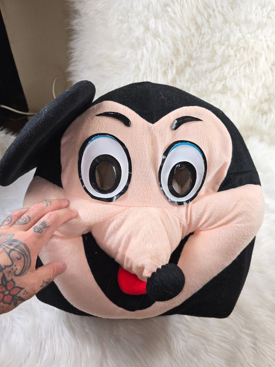 2 Rare Adult Mickey + Minnie Mouse Mascot Costume Retro Vintage Bootleg - Costumes - ThrowbackBuys - The Thrifty Gypsyy Shop