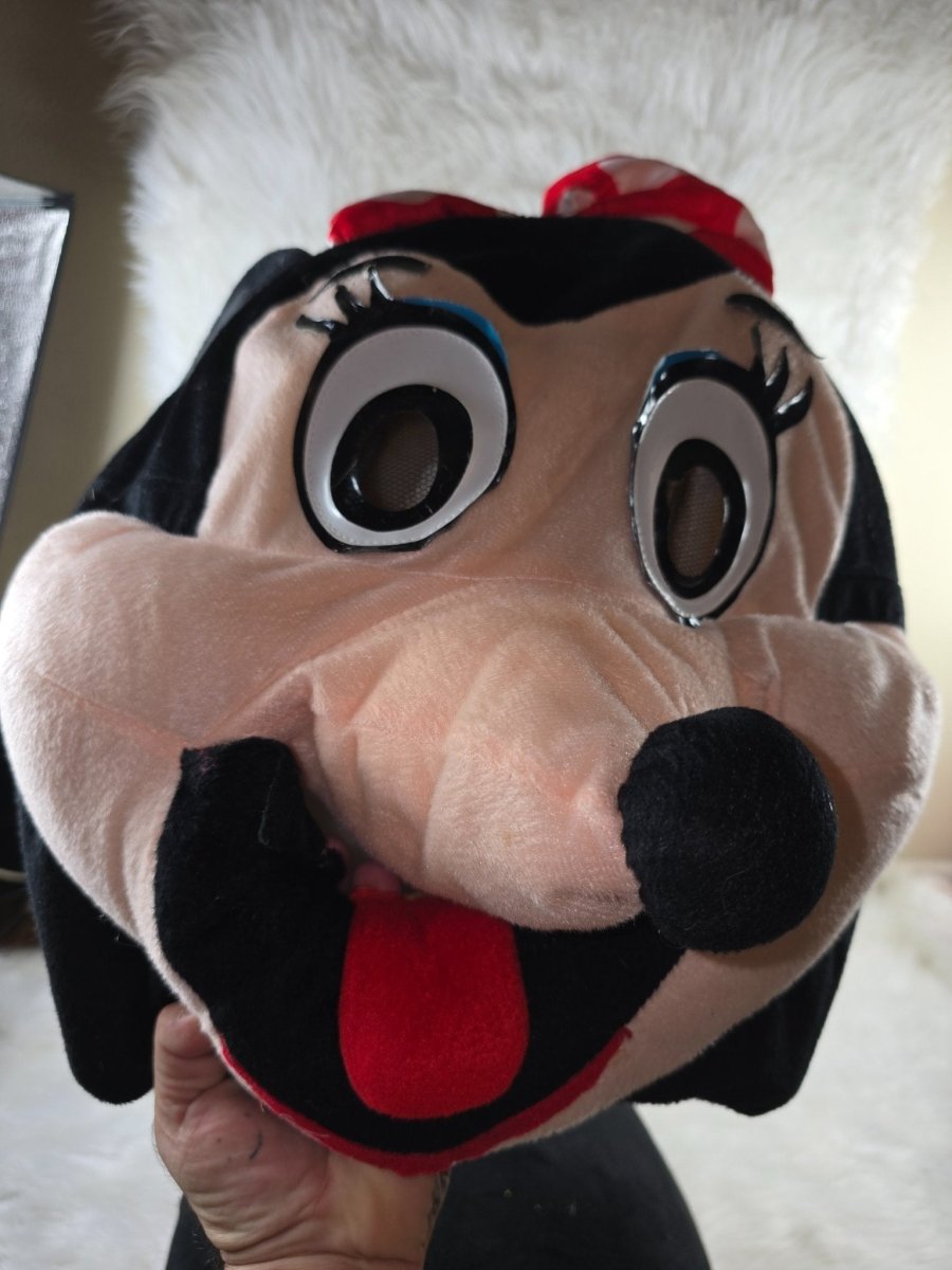 2 Rare Adult Mickey + Minnie Mouse Mascot Costume Retro Vintage Bootleg - Costumes - ThrowbackBuys - The Thrifty Gypsyy Shop