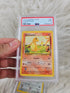 2000 - 2 Pokemon Trading Cards Base Set 2 - Chansey Holo Psa 6 - Charmander Psa 9 - Trading Cards - ThrowbackBuys - The Thrifty Gypsyy Shop