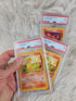 2000 - 3 Pokemon Trading Cards Base Set - Charmander Game/Rocket Mint 6,7 And 9 - Trading Cards - ThrowbackBuys - The Thrifty Gypsyy Shop