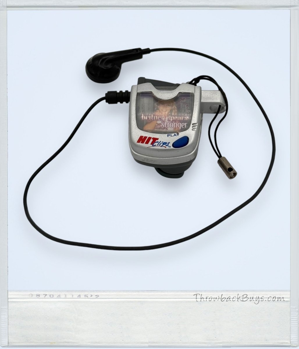 2000 - Britney Spears "Stronger" HitClip Music Player - Portable Audio - ThrowbackBuys - ThrowbackBuys