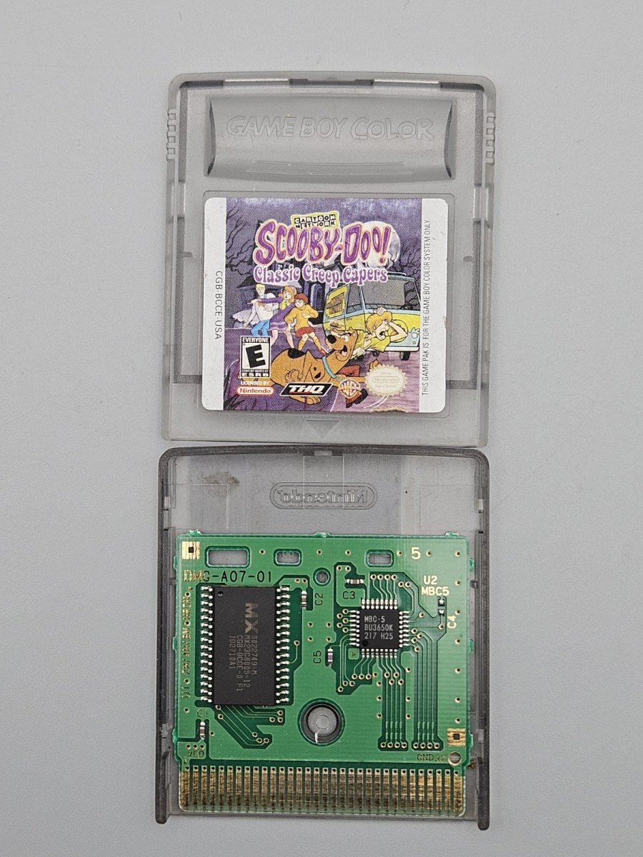2000 – Game Boy Color: Scooby - Doo Classic Creep Capers - Video Games - ThrowbackBuys - Pinnaclecollectibles