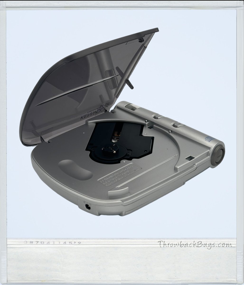 2000 - Kenwood Portable CD Player DPC - X612 w/Anti - Skip - Portable Audio - ThrowbackBuys - ThrowbackBuys