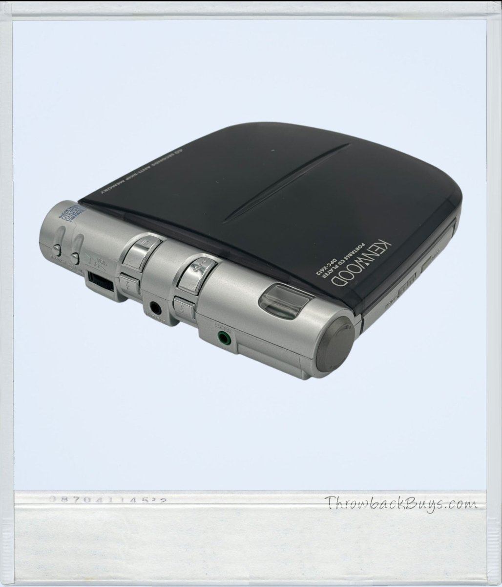 2000 - Kenwood Portable CD Player DPC - X612 w/Anti - Skip - Portable Audio - ThrowbackBuys - ThrowbackBuys