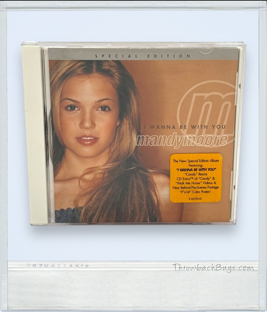 2000 - Mandy Moore: I Wanna Be With You CD - CDs - ThrowbackBuys - ThrowbackBuys
