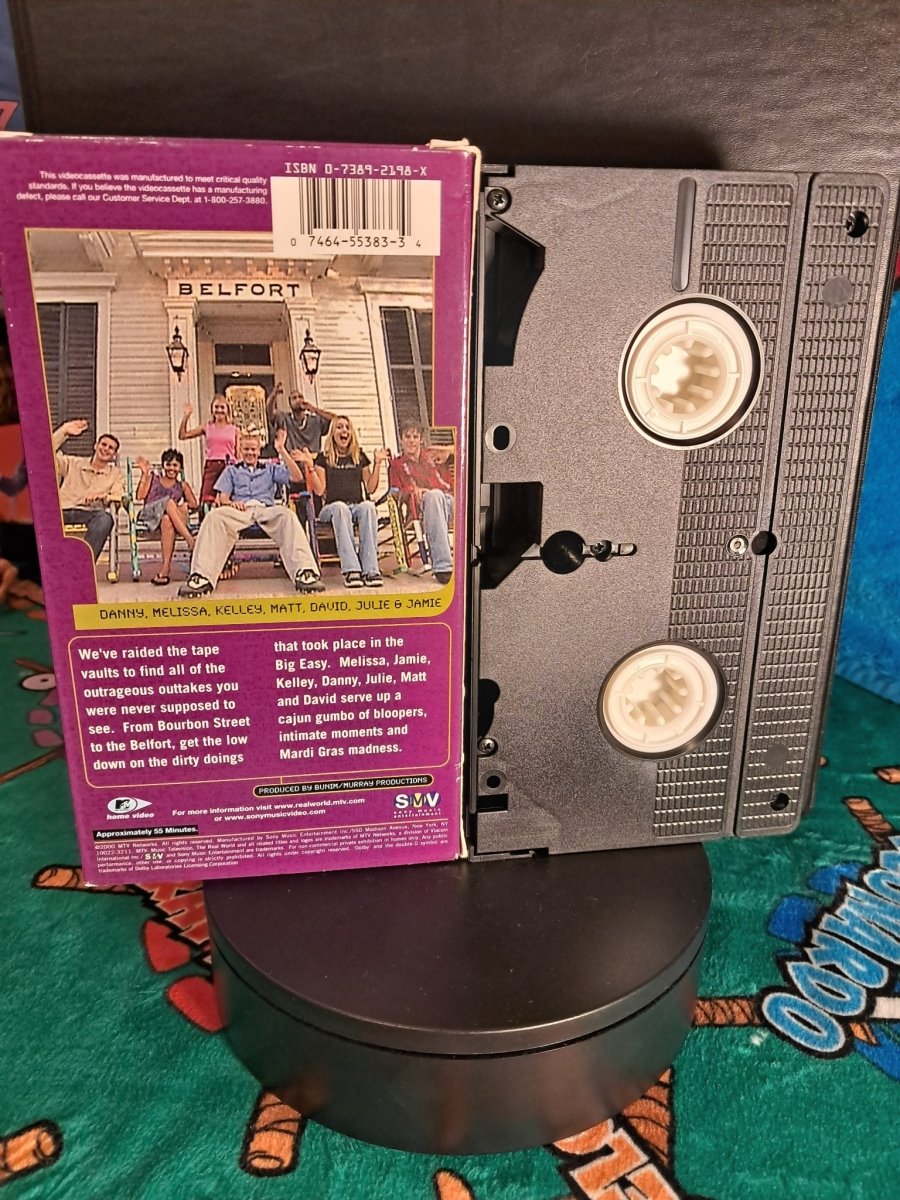 2000 - MTV The Real World You Never Saw New Orleans VHS - VHS - ThrowbackBuys - Retrotoyz&gamez87