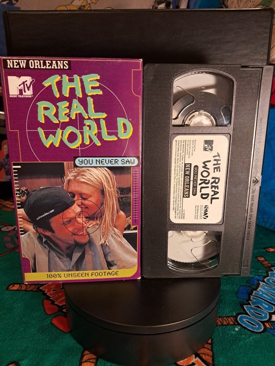 2000 - MTV The Real World You Never Saw New Orleans VHS - VHS - ThrowbackBuys - Retrotoyz&gamez87