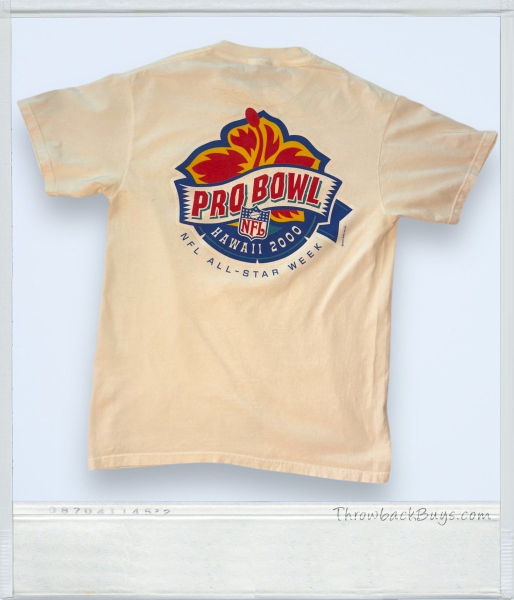 2000 - NFL Pro Bowl Hawaii Y2K All - Star Week T-Shirt Medium - T-Shirts - ThrowbackBuys - ThrowbackBuys