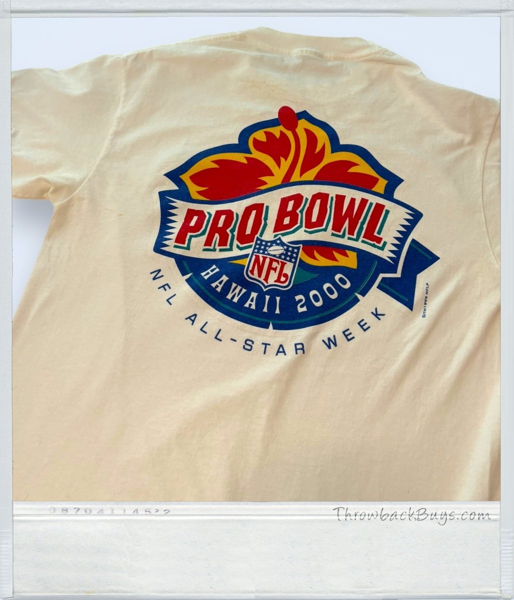 2000 - NFL Pro Bowl Hawaii Y2K All - Star Week T-Shirt Medium - T-Shirts - ThrowbackBuys - ThrowbackBuys