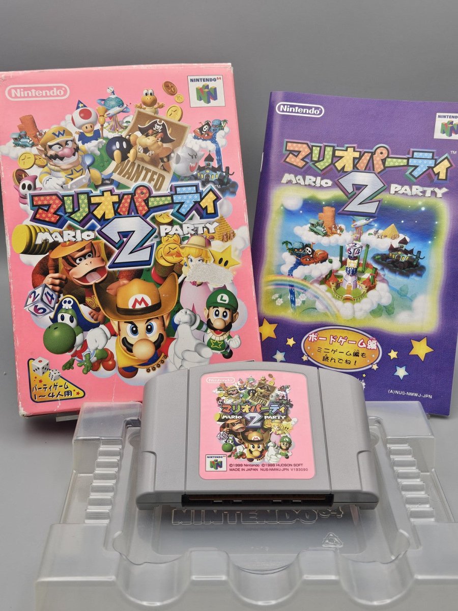 2000 – Nintendo 64: Mario Party 2 - Video Games - ThrowbackBuys - Pinnaclecollectibles