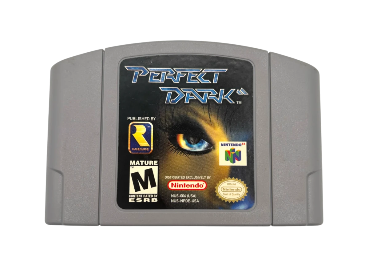 2000 - Nintendo 64: Perfect Dark - Video Games - ThrowbackBuys - SuperRetroPod