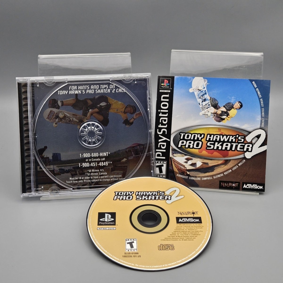 2000 – PlayStation 1: Tony Hawk's Pro Skater 2 - Video Games - ThrowbackBuys - Pinnaclecollectibles