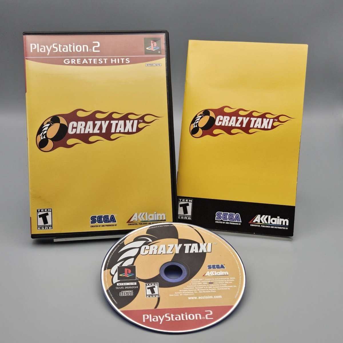 2000 – PlayStation 2: Crazy Taxi - Video Games - ThrowbackBuys - Pinnaclecollectibles