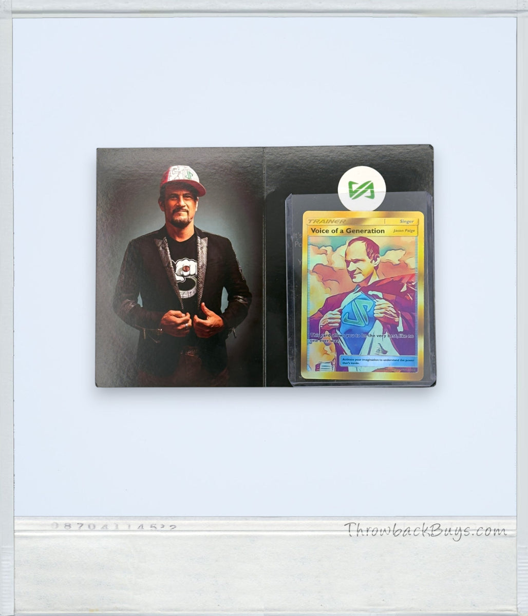 2000 – Pokemon: Jigglypuff Pop VHS, Jason Paige Autographed – IGS 9/9 Graded Sealed – 1 of 7 - RARE - VHS - ThrowbackBuys - ThrowbackBuys