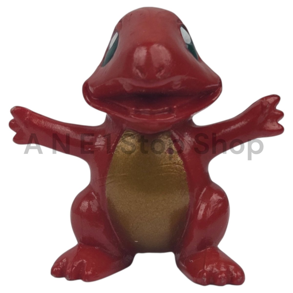 2000 - Pokemon Sasco Nintendo Kelloggs Promotional Mini Figure Charmander 1.5" - Action Figures & Collectibles - ThrowbackBuys - A N E 1 Stop Shop