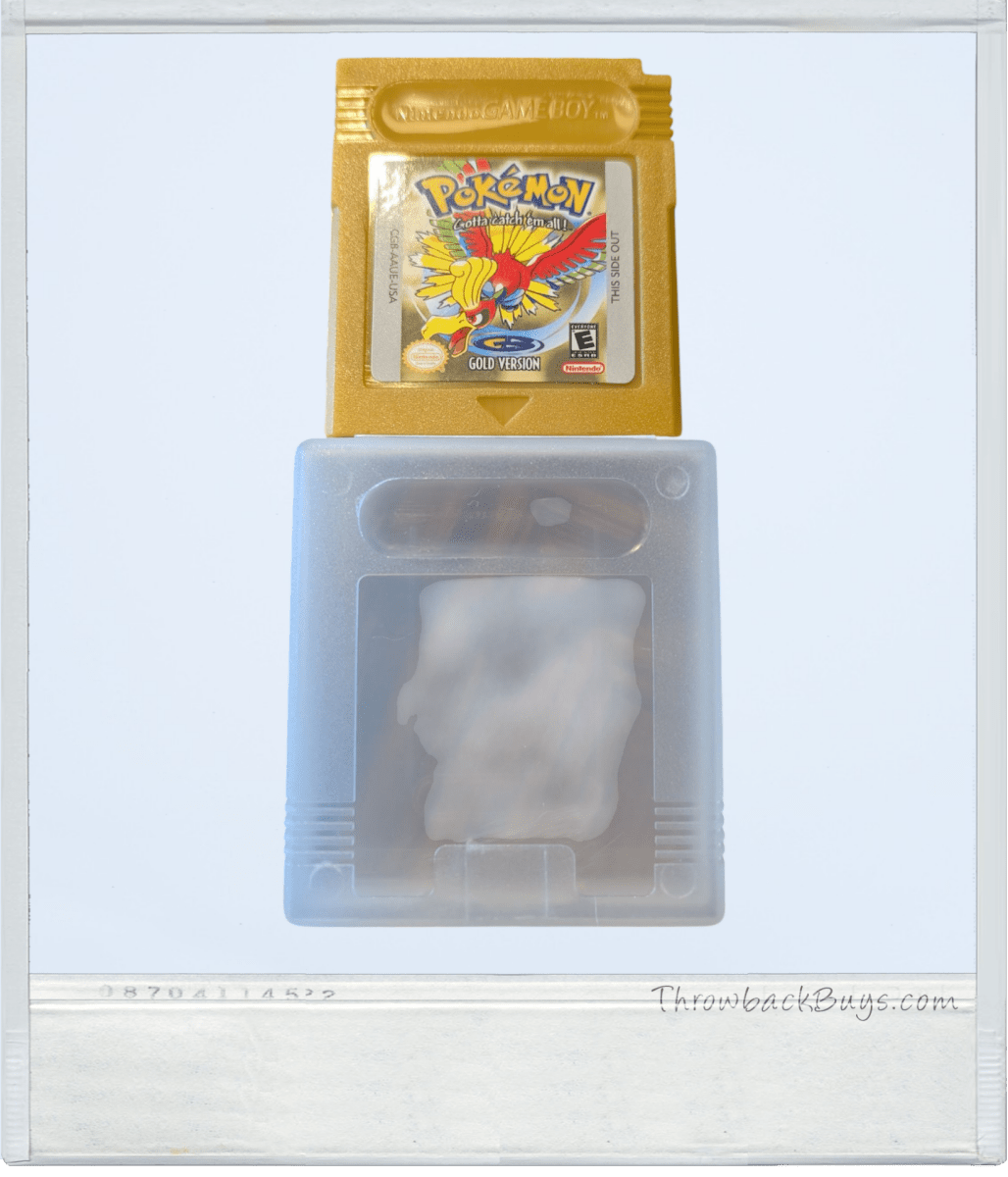 2000 - REPRODUCTION - Pokemon Gold - Gameboy Color - Video Games - ThrowbackBuys - Slaqr Retro Gaming & Collectibles