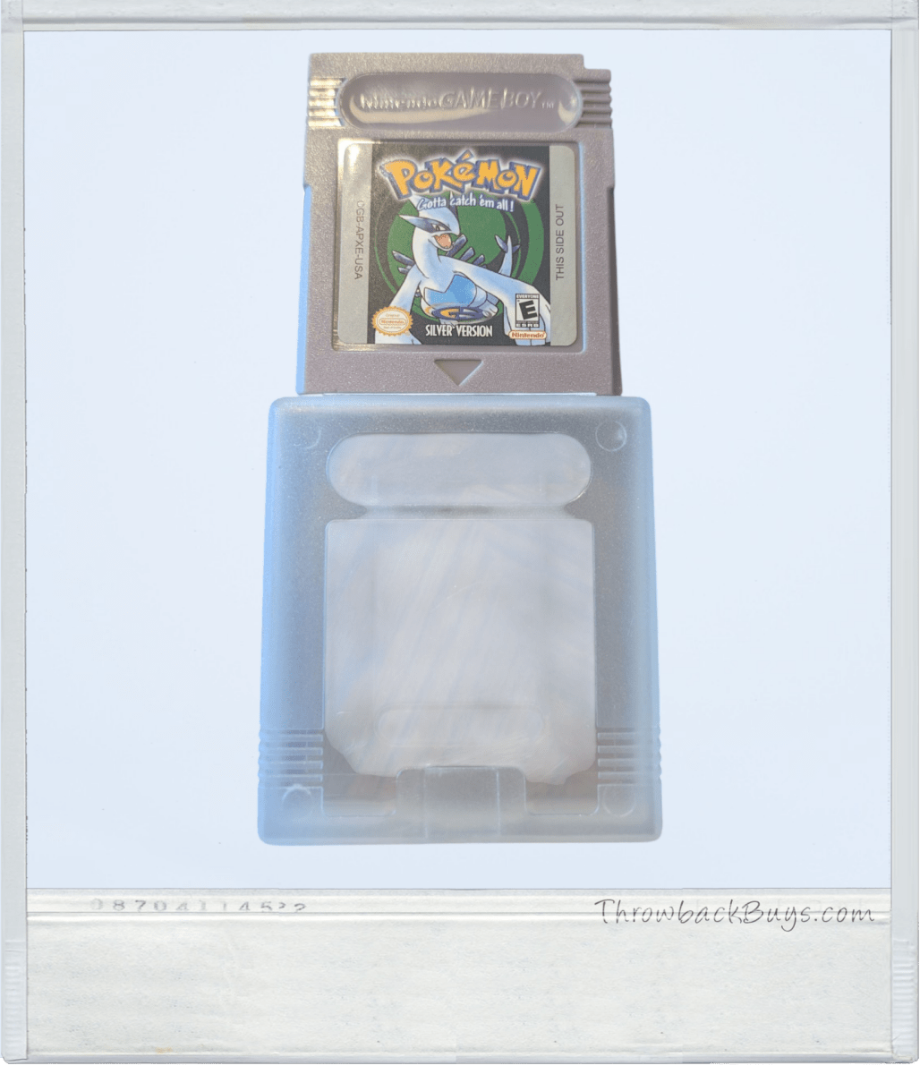 2000 - REPRODUCTION - Pokemon Silver - Gameboy Color - Video Games - ThrowbackBuys - Slaqr Retro Gaming & Collectibles