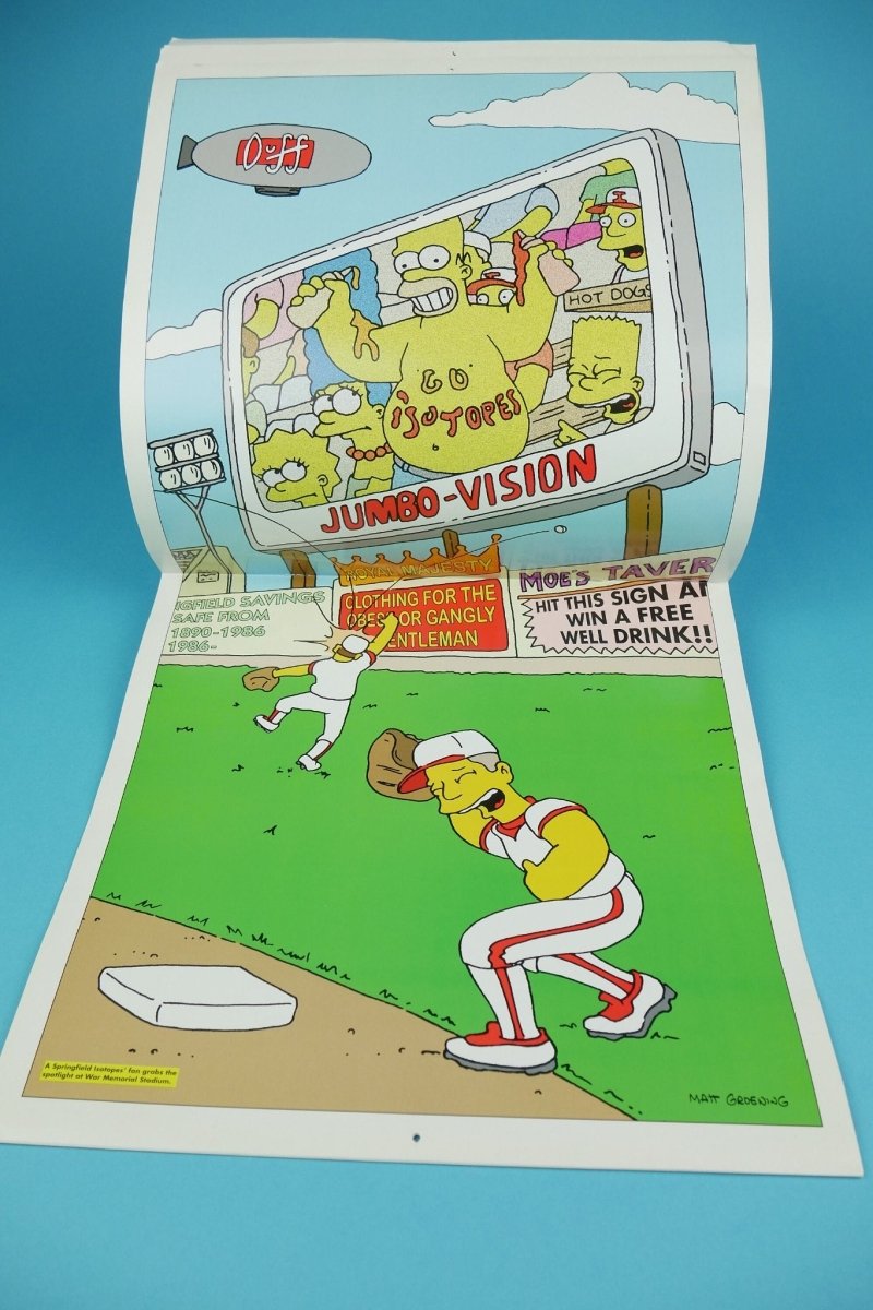 2000 Simpsons Calendar - Paper Goods - ThrowbackBuys - Shiznit
