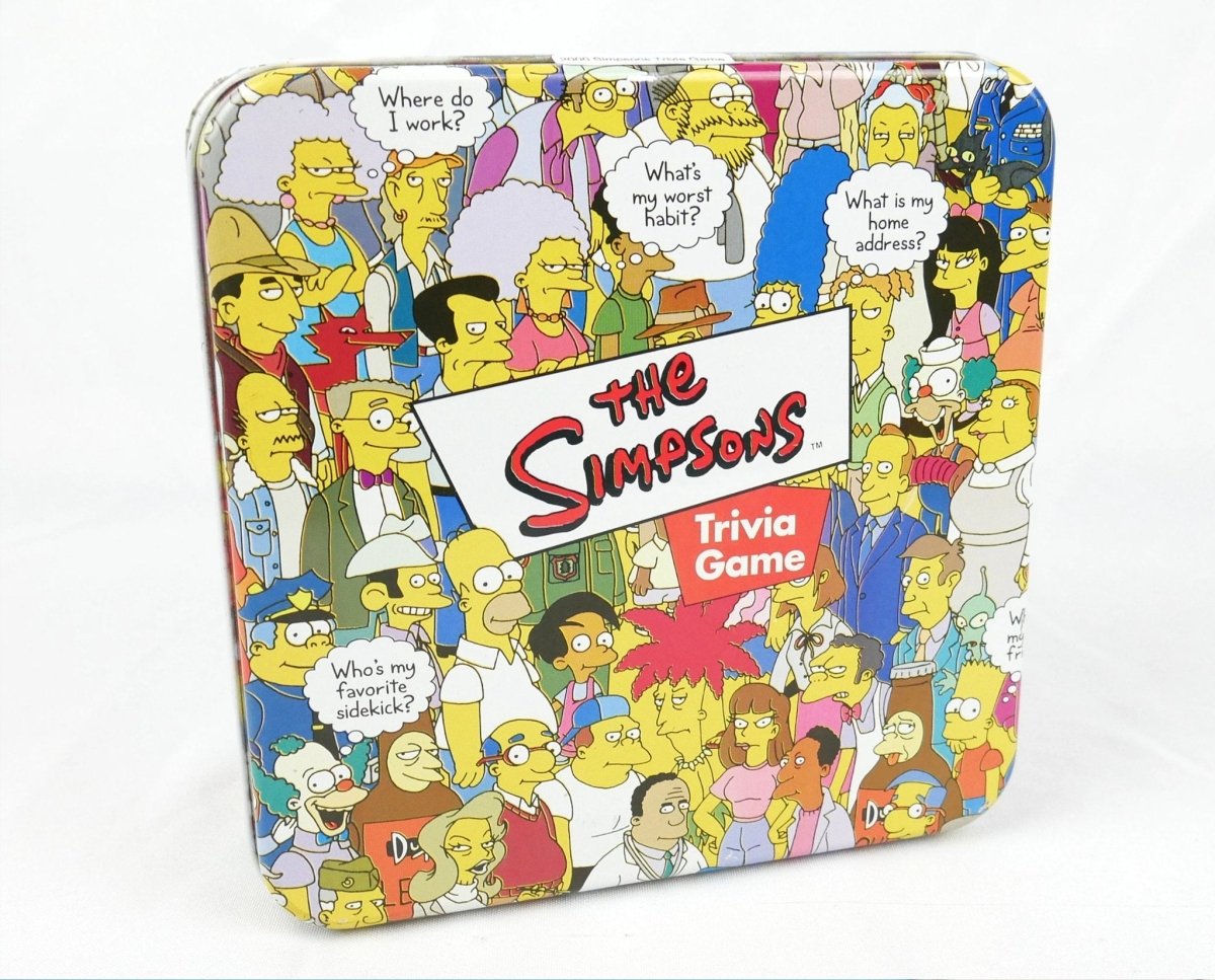 2000 Simpsons Trivia Game - Board Games - ThrowbackBuys - Shiznit