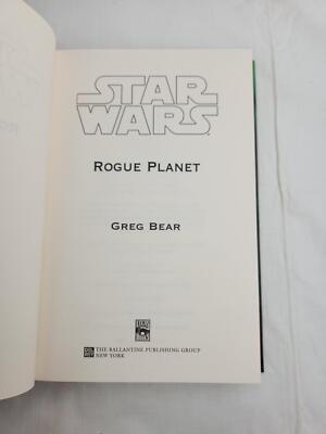 2000 – Star Wars: Rogue Planet by Greg Bear – 1st Edition Hardcover - Books - ThrowbackBuys - ResellerDoor