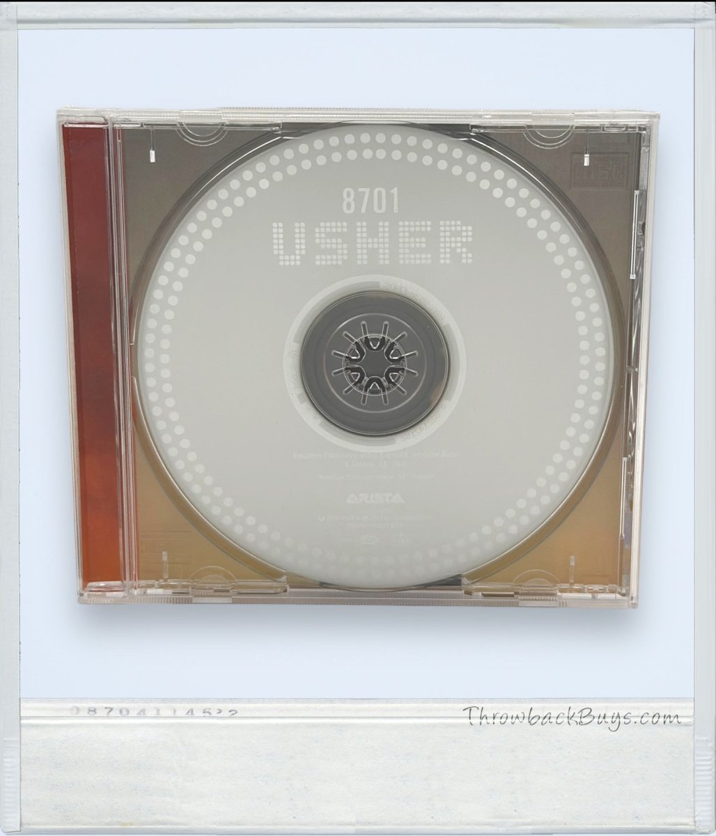 2000 - Usher: 8701 CD (No Booklet) - CDs - ThrowbackBuys - ThrowbackBuys