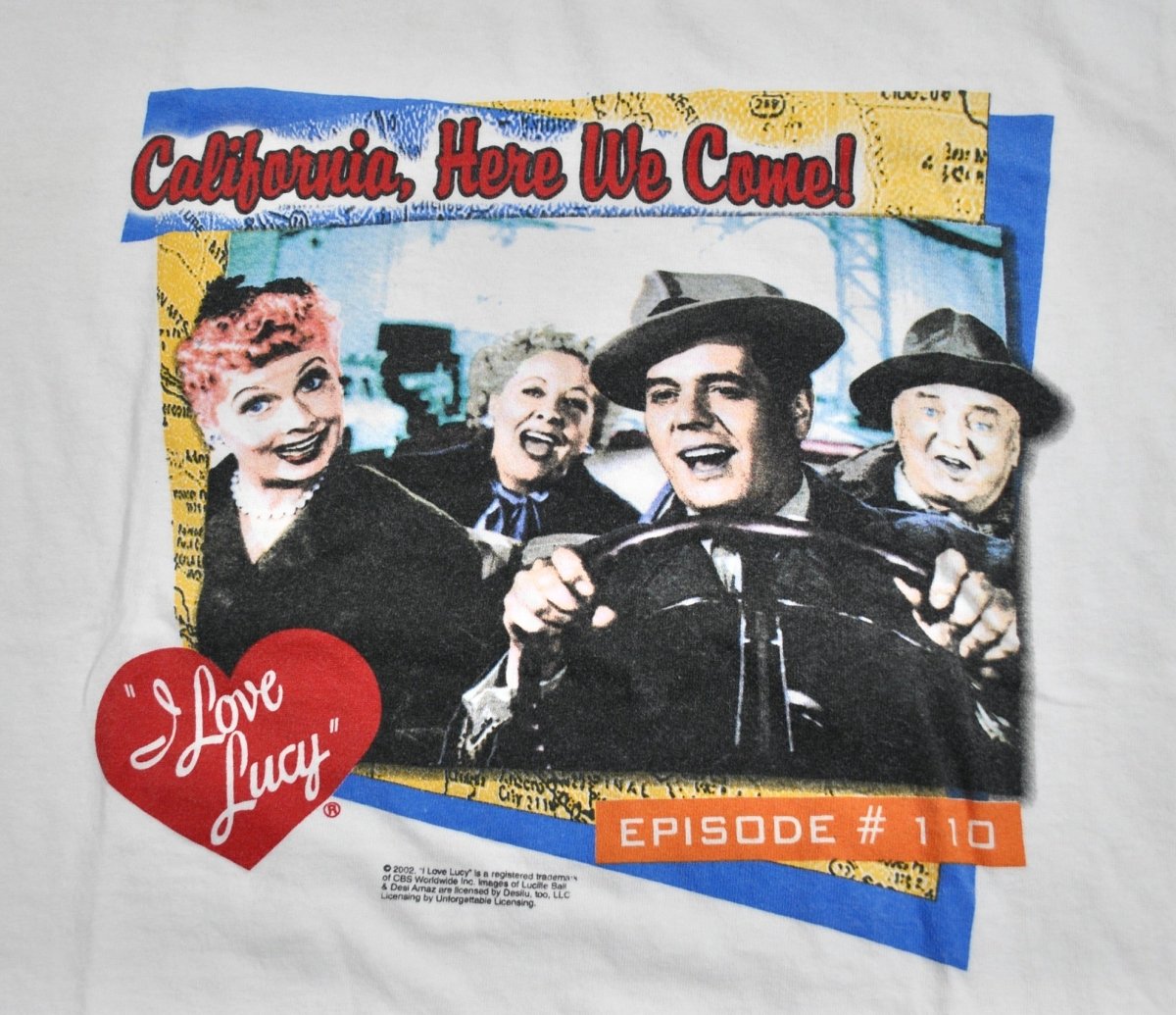 2000s - I Love Lucy: Shirt - Medium - T-Shirts - ThrowbackBuys -Yesterday's Attic