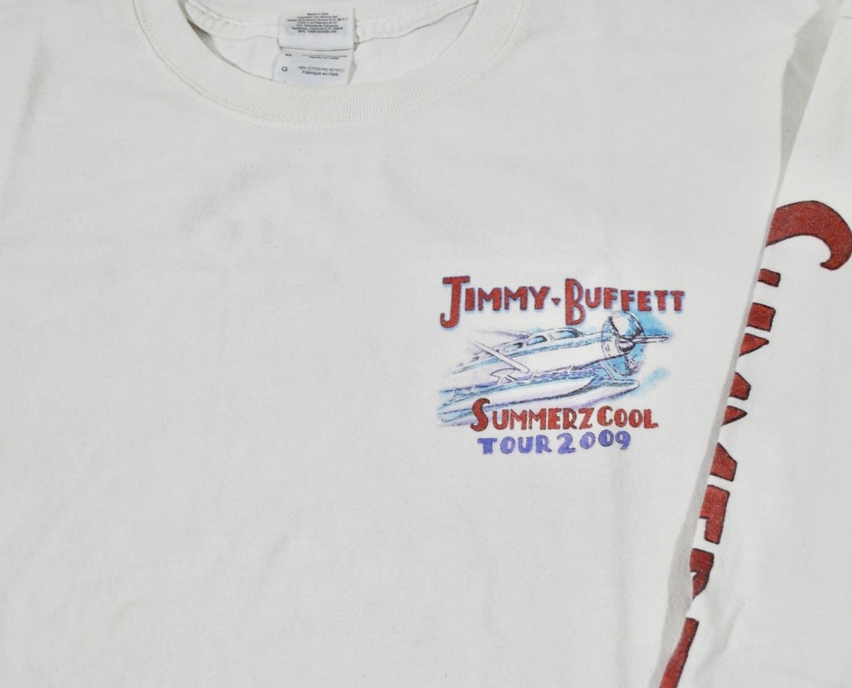 2000s - Jimmy Buffett: 2009 Tour Shirt - Large - T-Shirts - ThrowbackBuys -Yesterday's Attic
