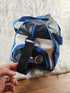 2000's - NBA Orlando Magic Leather Duffel Travel Bag Vintage Officially Licensed - Sports Memorabilia - ThrowbackBuys - The Thrifty Gypsyy Shop
