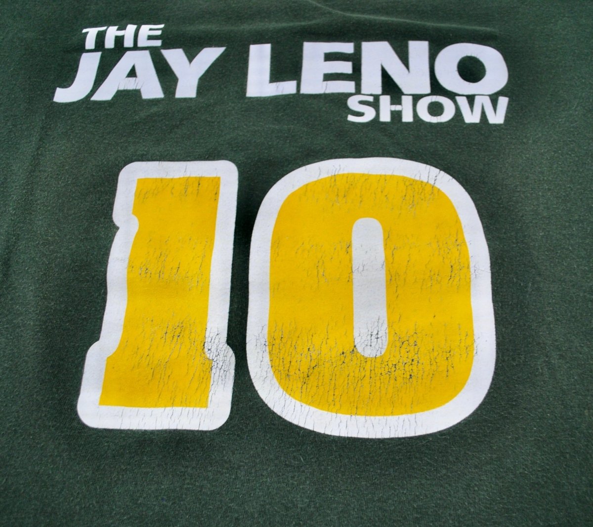 2000s - NBC: The Jay Leno Show T-Shirt - Large - T-Shirts - ThrowbackBuys -Yesterday's Attic
