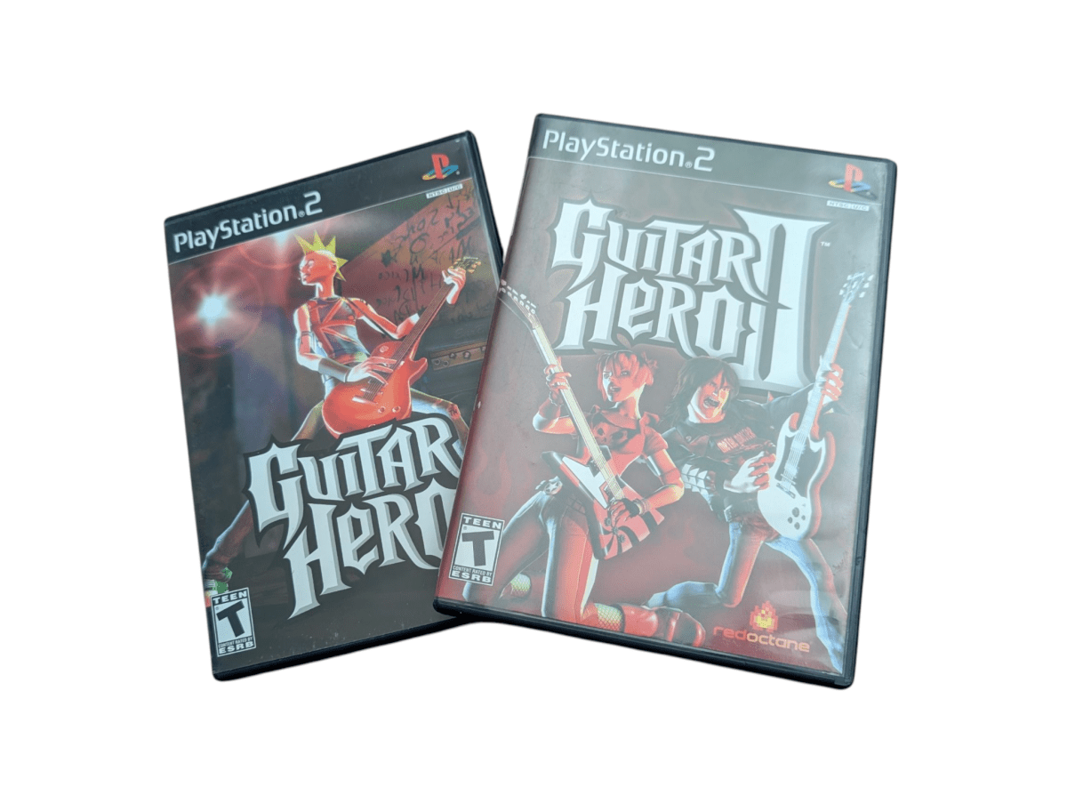 2000s PS2 Guitar Hero Game Bundle - Video Games - ThrowbackBuys - Shiznit