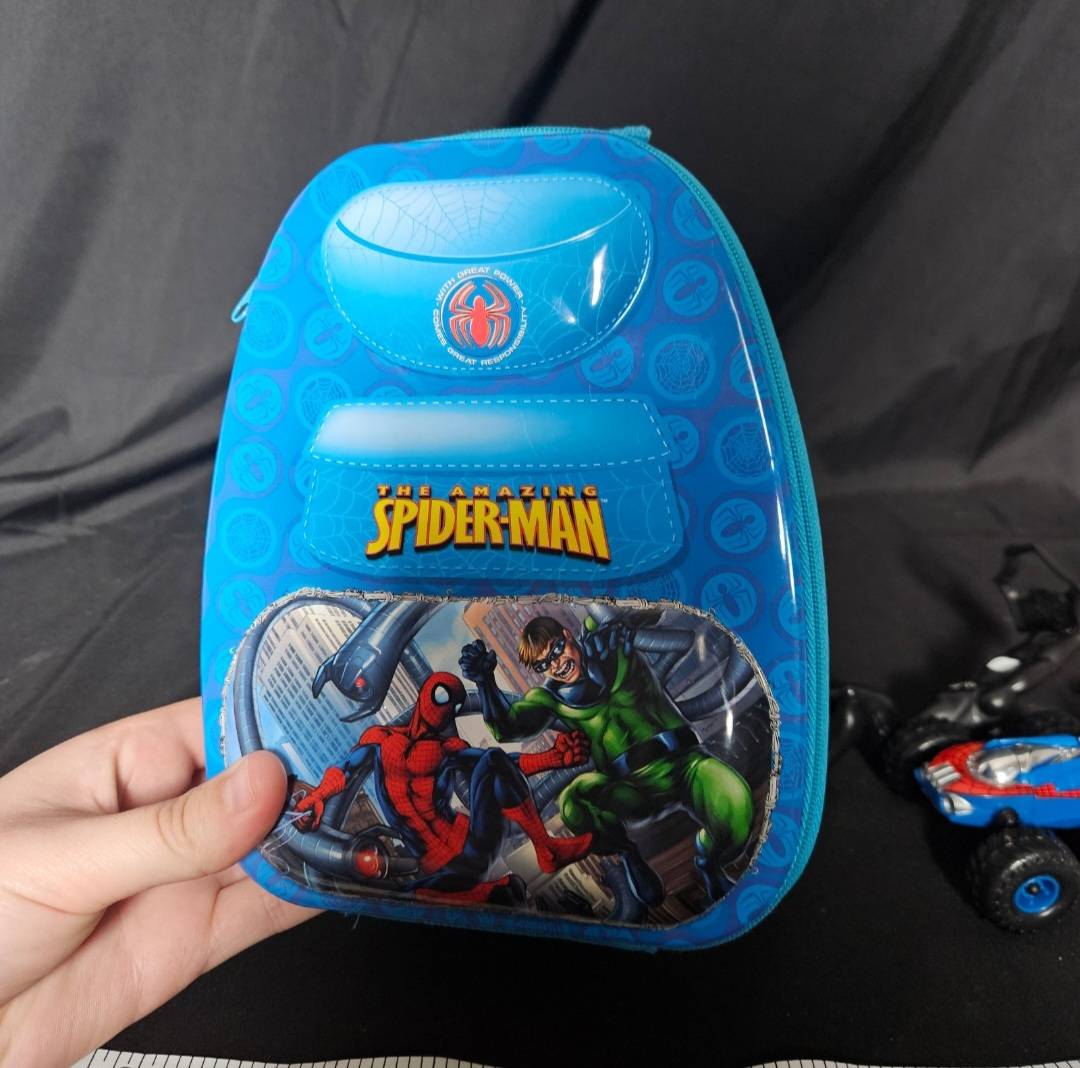 2000's Spider Man Toy Lot & Tin Backpack - Collectible Toys - ThrowbackBuys - Cloy's Creativity