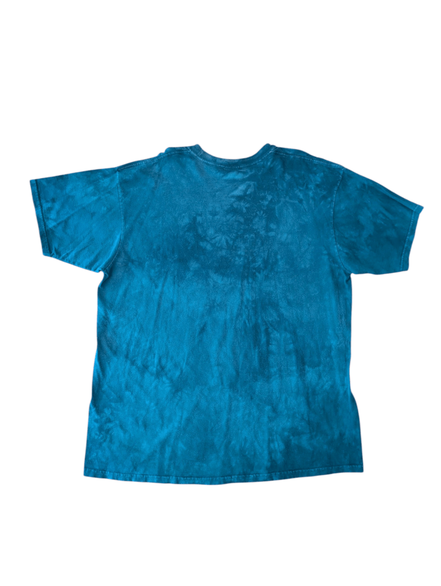 2000s Tie Dye Style Eagle T-Shirt - "The Mountain" - T-Shirts - ThrowbackBuys - Shiznit