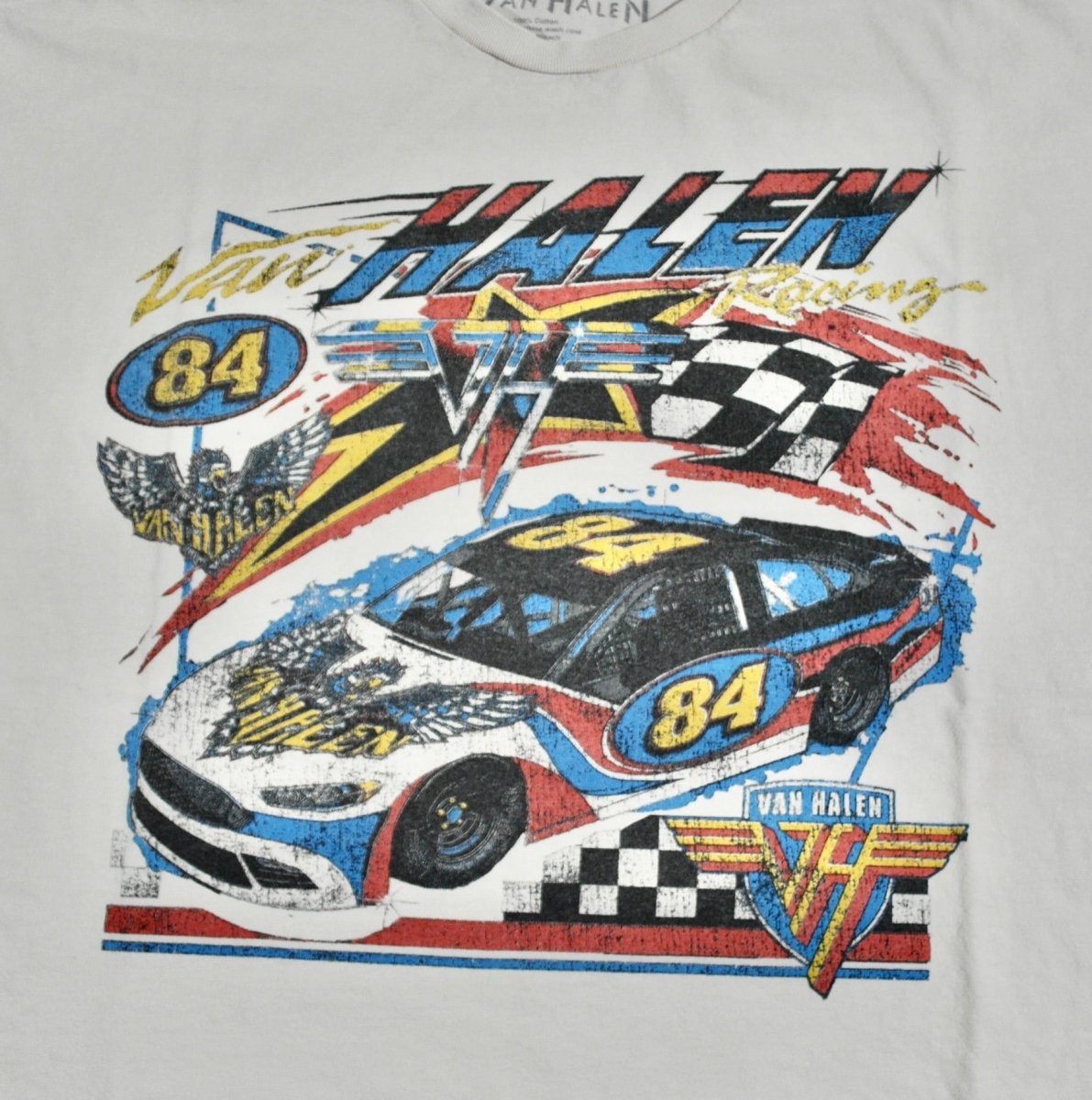 2000s - Van Halen: Racing Shirt - Men's XL - T-Shirts - ThrowbackBuys -Yesterday's Attic