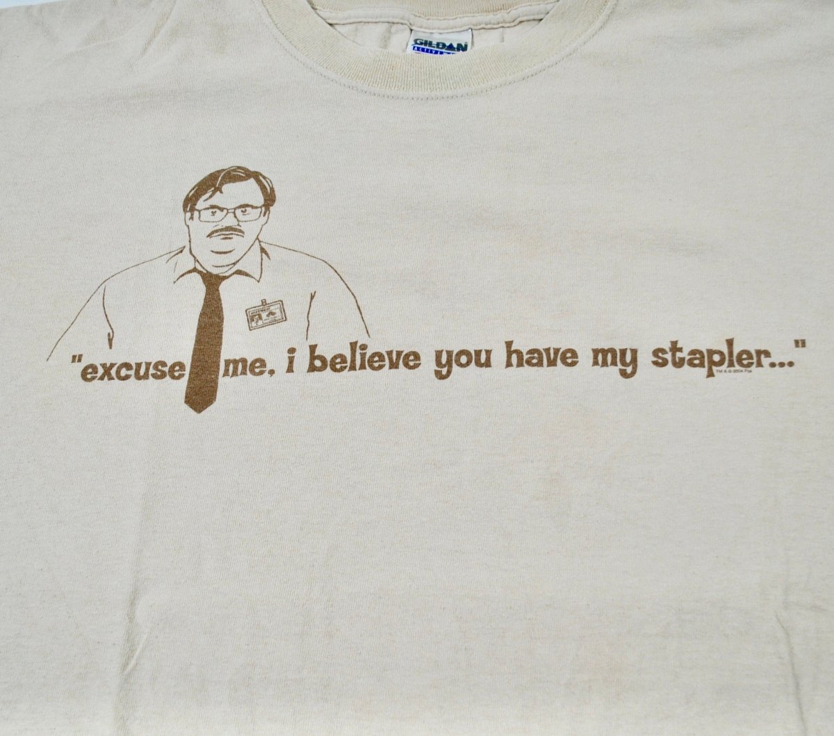 2000s - Yesterday's Attic: Office Space 2004 T-Shirt - XL - T-Shirts - ThrowbackBuys -Yesterday's Attic