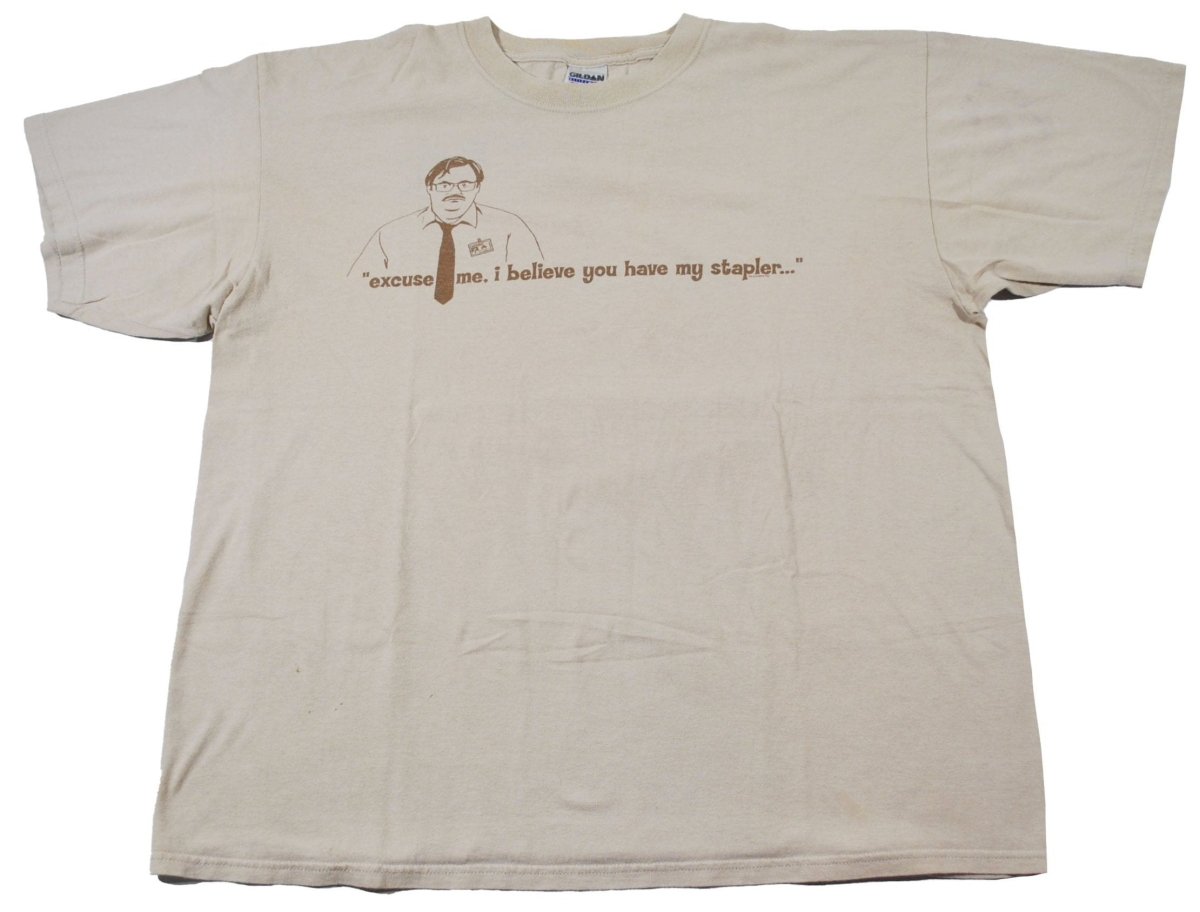 2000s - Yesterday's Attic: Office Space 2004 T-Shirt - XL - T-Shirts - ThrowbackBuys -Yesterday's Attic