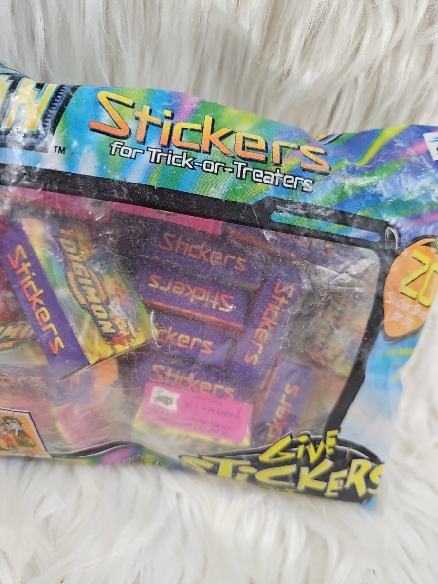 2001 - Digimon Series 1 "Give Stickers For Halloween", Sealed - RARE - Paper Goods - ThrowbackBuys - The Thrifty Gypsyy Shop